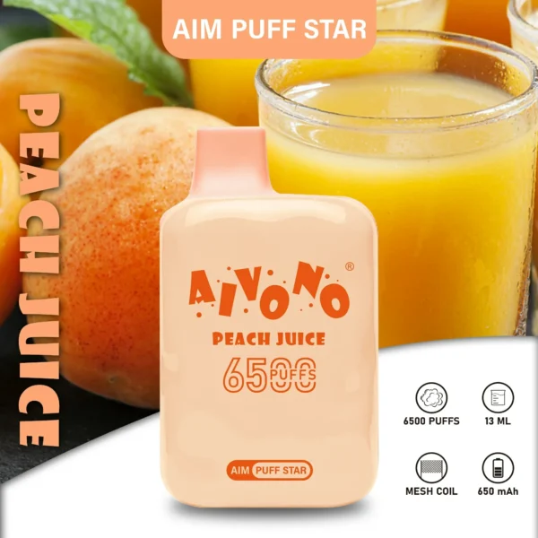 AIVONO AIM PUFFSTAR Vape Pen 6500 Puffs 3