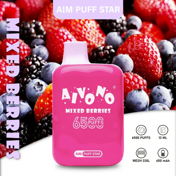 AIVONO AIM PUFFSTAR Vape Pen 6500 Puffs 4