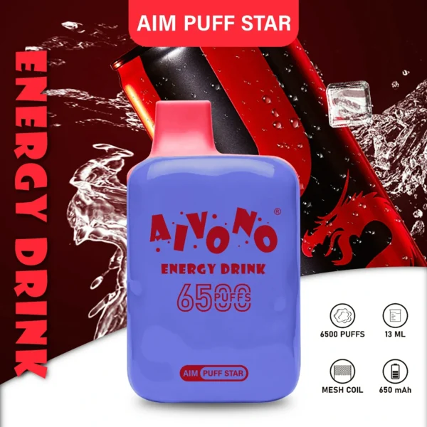 AIVONO AIM PUFFSTAR Vape Pen 6500 Puffs 7