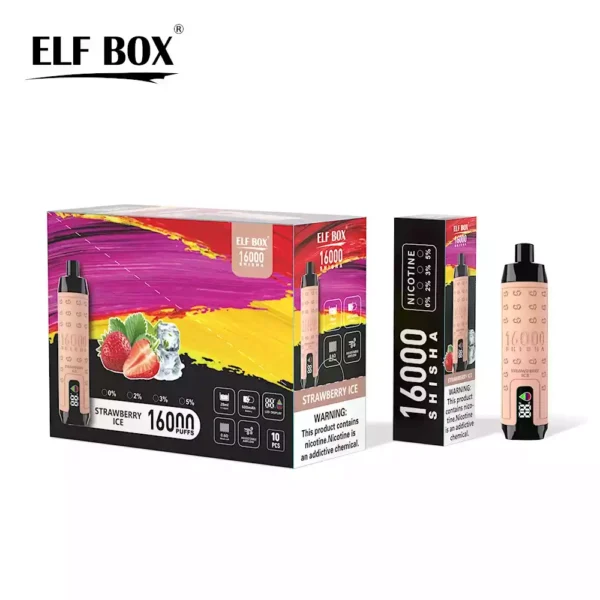 ELF BOX SHISHA Vape Pen 16000 Puffs 3 2