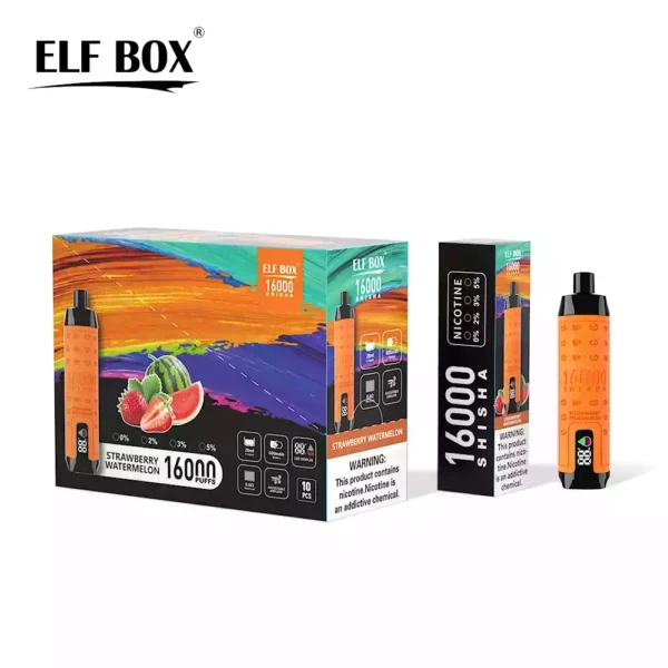 ELF BOX SHISHA Vape Pen 16000 Puffs 4 2