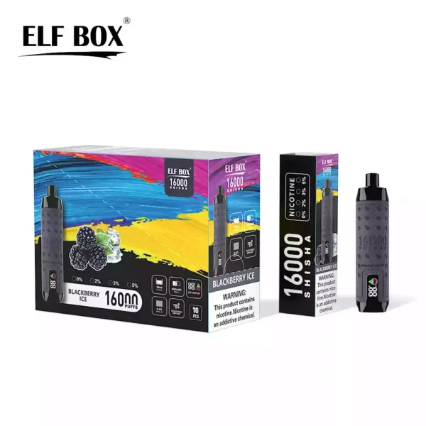 ELF BOX SHISHA Vape Pen 16000 Puffs 5 2