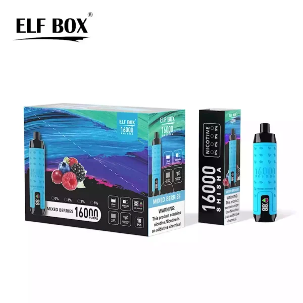 ELF BOX SHISHA Vape Pen 16000 Puffs 6 2