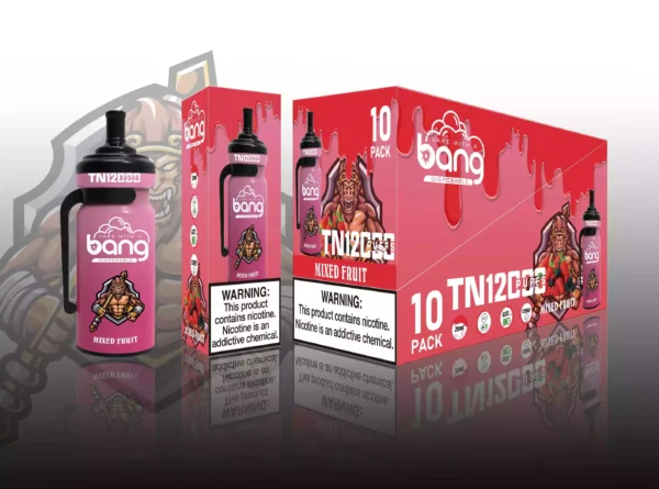 Ofertă exclusivă BANG TN 12000 Puffs 20ml 650mAh Vape en-gros de unică folosință pentru cumpărători vrac 10 la scară