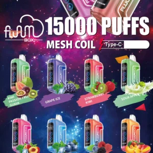 Featured Bang FLUUM Box 15000 Puffs LED Wholesale Disposable Vape 0% 2% 3% 5% Nicotine 25ml 650mAh Factory Sourced (1)