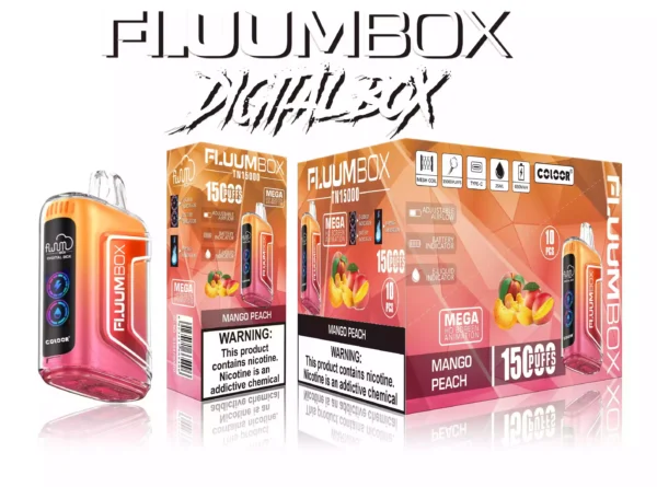 Esittelyssä Bang FLUUM Box 15000 Puffs LED Tukku Kertakäyttöinen Vape 0 2 3 5 Nikotiini 25 ml 650 mAh Tehdaslähde 2 skaalattua