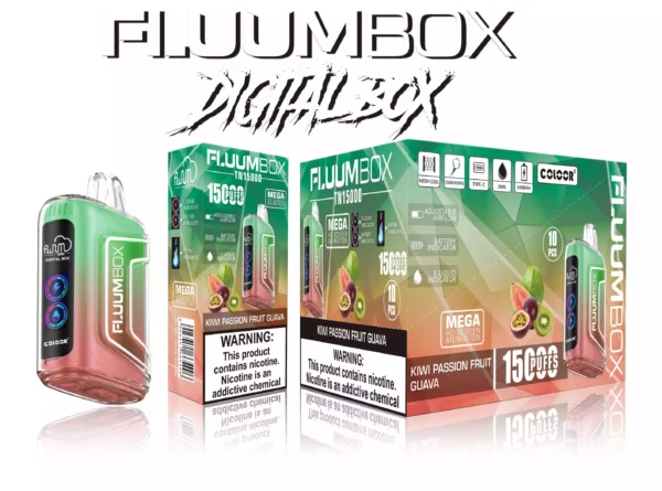 Esittelyssä Bang FLUUM Box 15000 Puffs LED Tukku Kertakäyttöinen Vape 0 2 3 5 Nikotiini 25 ml 650 mAh Tehdaslähde 6 skaalattua