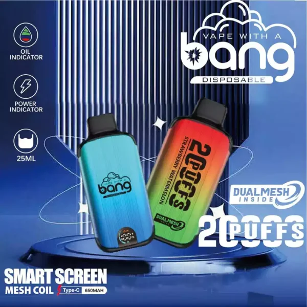 Vysoce poptávané jednorázové vapes Bang pro evropské obchody