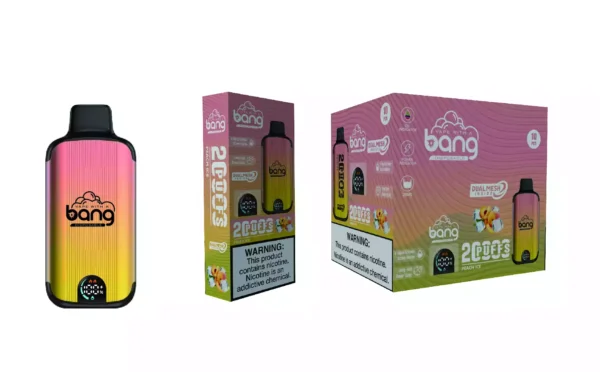 High Demand Bang 20000 Puffs Digitální obrazovka Velkoobchodní jednorázový vape přímo z Factory 4