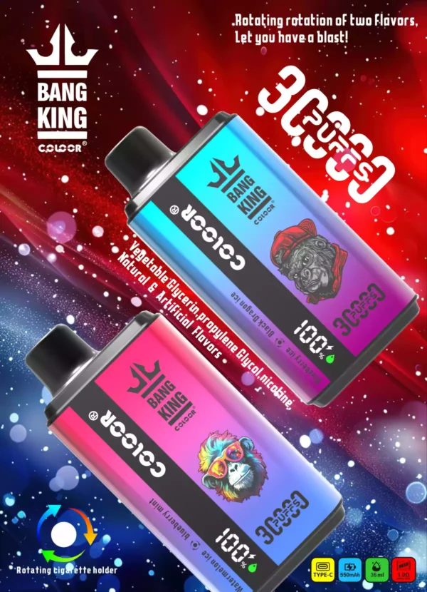 Fraise unique BANG King 30000 Puffs pour les acheteurs belges