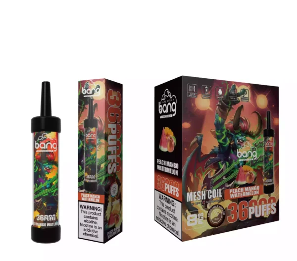 Top Pick BANG 36000 Puffs DTL Shisha 850 mAh 40 ml Großhandel Einweg-Vape 0% 2% 3% 5% Nikotin aus Originalquelle (14)