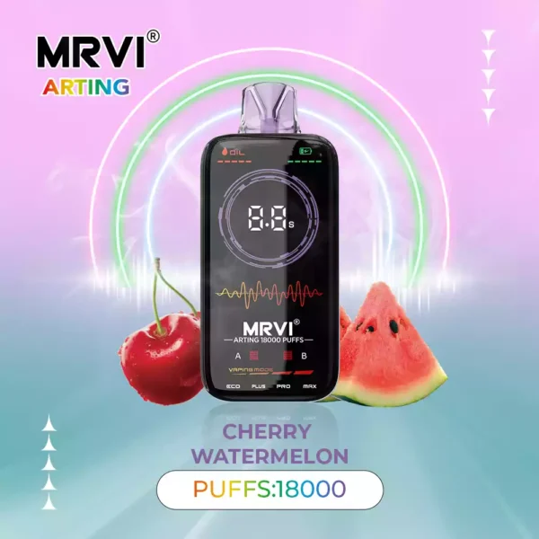 2024 Nuevo MRVI Arting 18000 soplos 18K 2 5 nicotina 26ml Vape desechable al por mayor procedente de fábrica 10