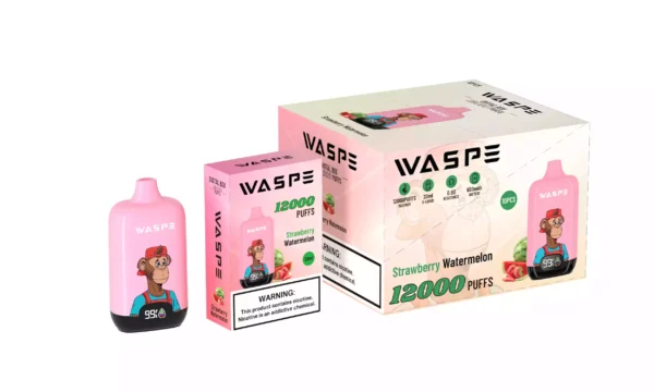 2024 WASPE Digital Box 12000 Puff 12K 0 2 3 5 Nikotin közvetlenül az eredeti gyárból 20ml Nagykereskedelmi eldobható Vapes 11