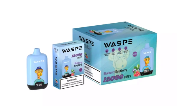 2024 WASPE Digital Box 12000 Puff 12K 0 2 3 5 Nikotin közvetlenül az eredeti gyárból 20ml Nagykereskedelmi Eldobható Vapes 12