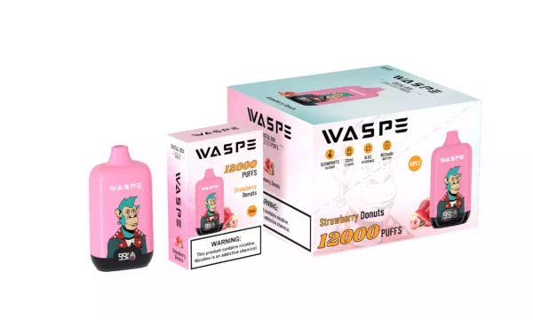 2024 WASPE Digital Box 12000 Puff 12K 0 2 3 5 Nikotin közvetlenül az eredeti gyárból 20ml Nagykereskedelmi eldobható Vapes 14