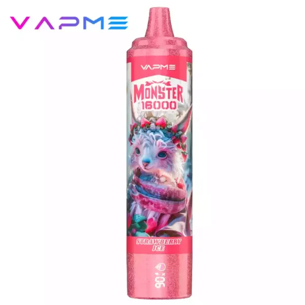 Zupełnie nowa oferta VAPME MONSTER 16000 zaciągnięć 16K 2 5 nikotyna 850mAh hurtownia jednorazowych waporyzatorów z wyświetlaczem LED 13