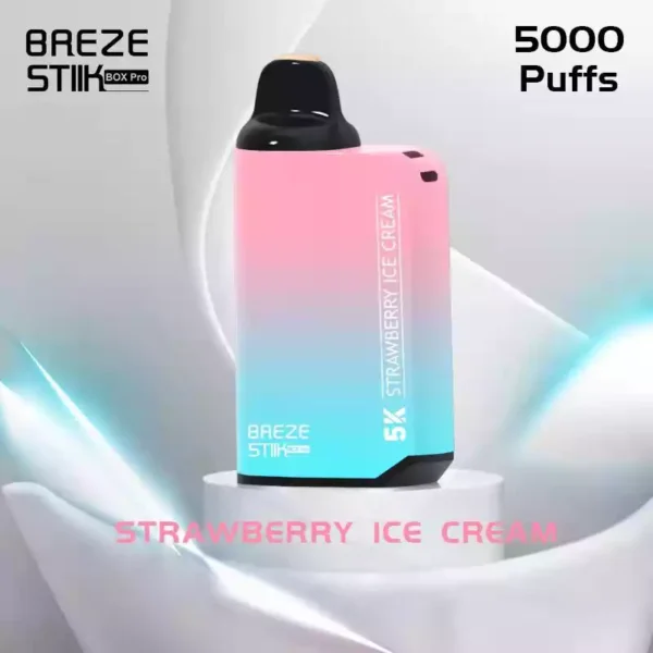 Favorito do cliente Breze Stiik Box Pro 5000 Puffs 5K 2 5 Nicotina Direto da fábrica 950mAh Atacado Vapes descartáveis ​​12