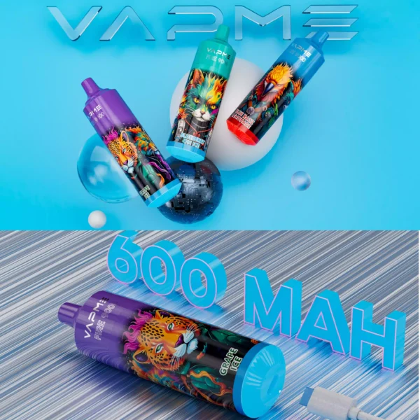 Directo de fábrica VAPME FIRE 9000 Puffs 9K 0% 2% 3% 5% Nicotina 18 ml Vapes desechables al por mayor Diseño recargable (2)