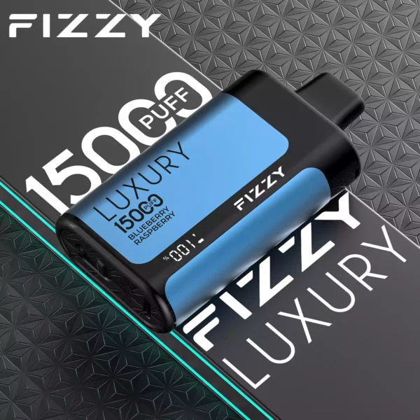 Fizzy Luxury 15000 Puffs 15K 2 5 Nikotyna 22ml Hurtowe jednorazowe waporyzatory Do 15 różnych smaków z ekranem LCD 16