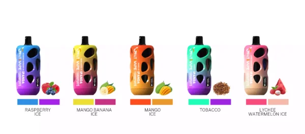 Grativape iPanda 15000 Puffs 15K 0% 2% 3% 5% Nicotina 18ml 650mAh Vapes desechables al por mayor recargables con pantalla (3)