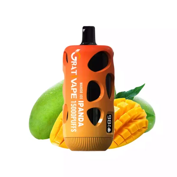 Alta calidad Grativape iPanda 15000 Puffs 15K 0 2 3 5 Nicotina 18 ml 650 mAh Vapes desechables al por mayor recargables con pantalla 6