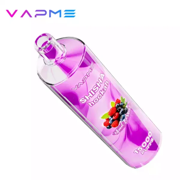 Hot Selling VAPME SHISHA HOOKAH 15000 Puffs 15K 0 2 Nicotine 25ml Vapes μιας χρήσης χονδρικής 24 επιλεγμένες γεύσεις 7