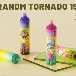 In High Demand RandM Tornado 15000 Puffs 15K 0% 2% 3% 5% Nicotine 25ml Wholesale Disposable Vapes with Rich V ( (2)