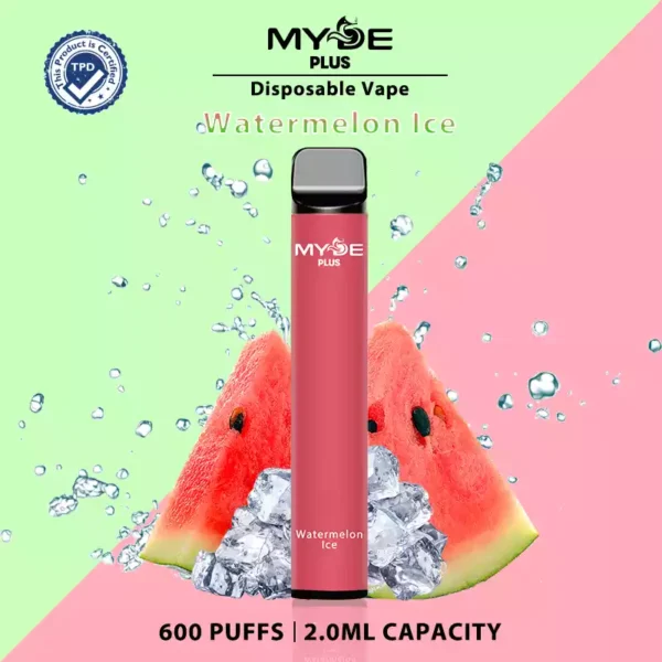 MYDE Plus 600 vpihov 2 nikotina 2 ml 550 mAh veleprodajni Vape za enkratno uporabo 10 izbranih okusov neposredno iz tovarne 28