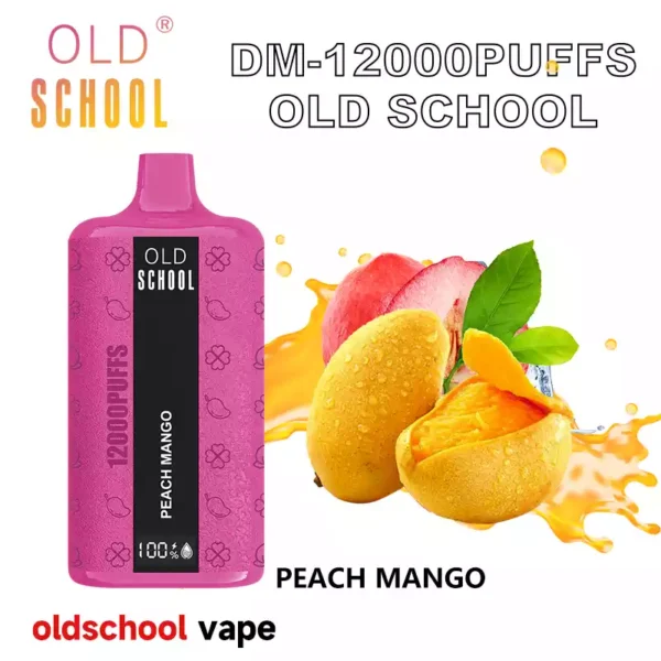 Old School 12000 Puffs 12K 0 2 3 5 Nikotin 18 ml Veleprodajni Vape za enkratno uporabo 10 izbranih okusov za ponovno polnjenje 8