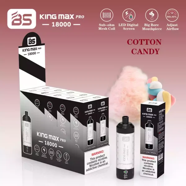 Edizione aggiornata BREZE BS Kingmax Pro 18000 Puff 18K Tipo C 0 1 2 Vapori usa e getta all'ingrosso di nicotina direttamente dalla fonte di fabbrica 9