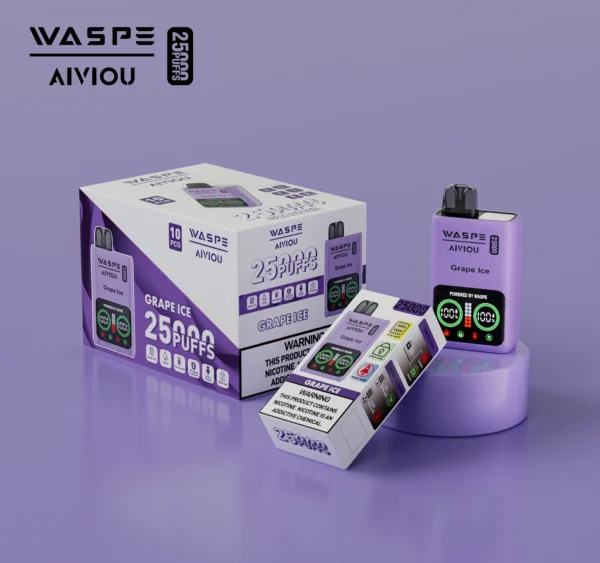 WASPE 25000 Puffs Dual Mesh Box 25K 0 2 5 Nikotin Eredeti Gyári Nagyker Eldobható Vapes 16