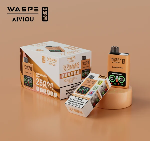 WASPE 25000 Puffs Dual Mesh Box 25K 0 2 5 Nikotin Eredeti Gyári Nagyker Eldobható Vapes 18