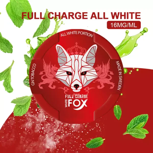 Никотиновые пакеты WHITE FOX, 16 мг никотина, 5 вкусов, оптовая закупка напрямую с завода (4)