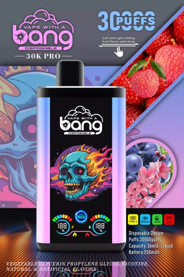 2025 Best Selling Bang 30000 Puffs Disposable Vapes 30K Wholesale Bulk Buy 0 2 3 5 Nicotine 36ml 550mAh Support OEM ODL Service 7 scaled