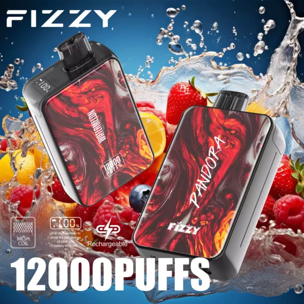 Best Seller Fizzy Pandora 12000 Puffs 650mAh Wholesale Disposable Vapes 20ml Sourced Directly from Factory 3