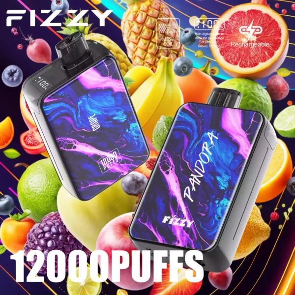 Best Seller Fizzy Pandora 12000 Puffs 650mAh Wholesale Disposable Vapes 20ml Sourced Directly from Factory (6)