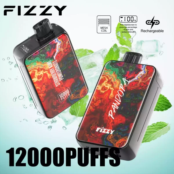 Best Seller Fizzy Pandora 12000 Puffs 650mAh Wholesale Disposable Vapes 20ml Sourced Directly from Factory 7