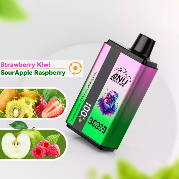 New Launches ANU Double Flavor 30000 Puffs Disposable Vapes Rechargeable 550mAh Battery Bulk Wholesale Diverse Flavors 9