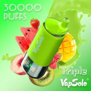 Hot Sale VapSolo Triple 30000 Puffs Disposable Vape 2% 5% Nicotine Mesh Coil*3 Bulk Purchase from Manufacturer 1